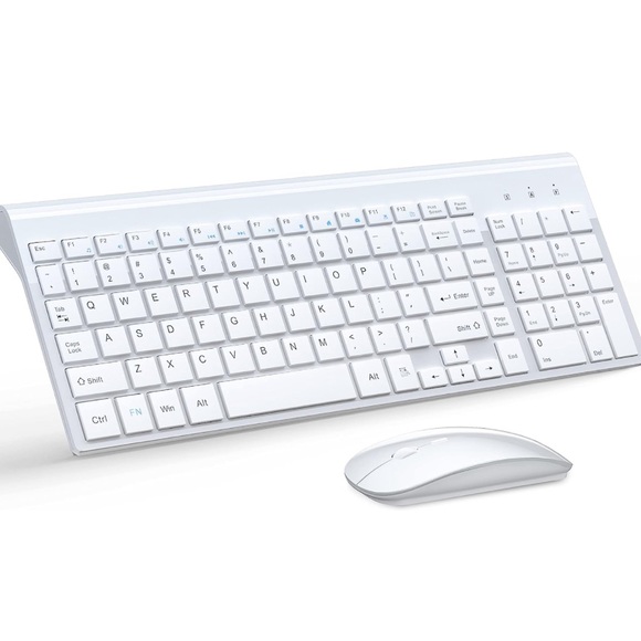 TopMate Wireless Keyboard and Mouse Ultra Slim Combo